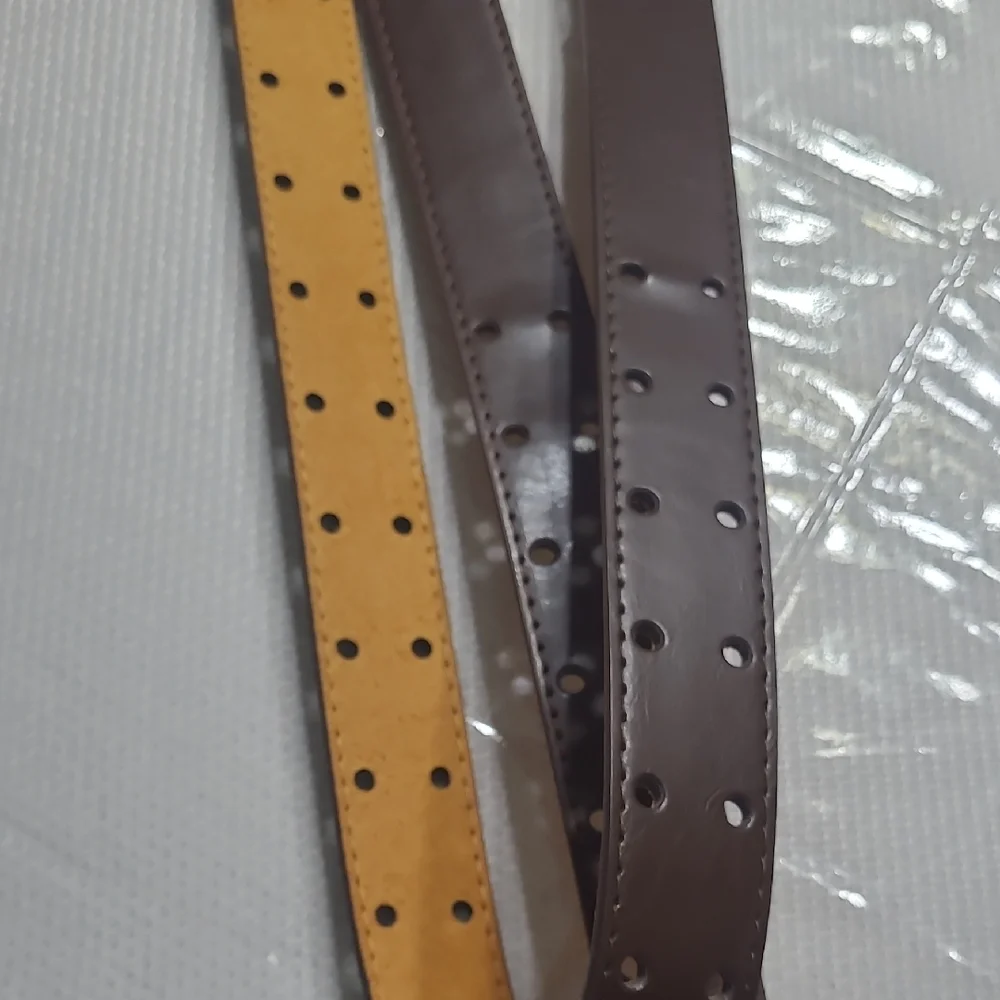 Two Kids Brown Leather Belt Medium & Large